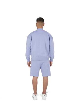 Lavender oversized tracksuit shorts high quality 