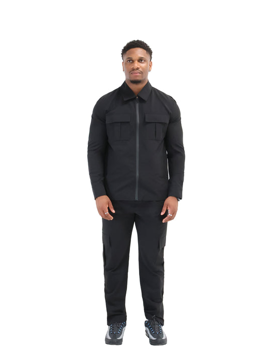 Cargo Utility Windbreaker Jacket