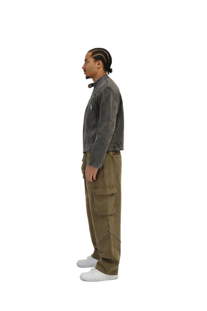 Denim Wash Bike Jean Jacket 04