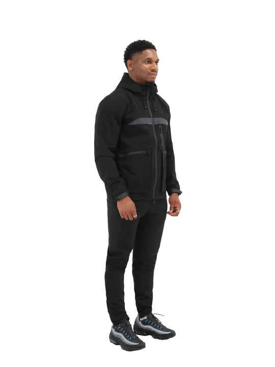 Iridescent Utility Shell Jacket