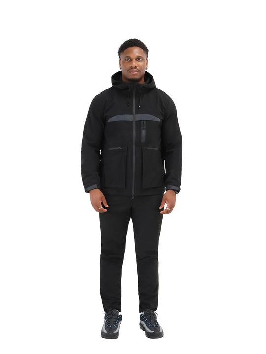 Iridescent Utility Shell Jacket