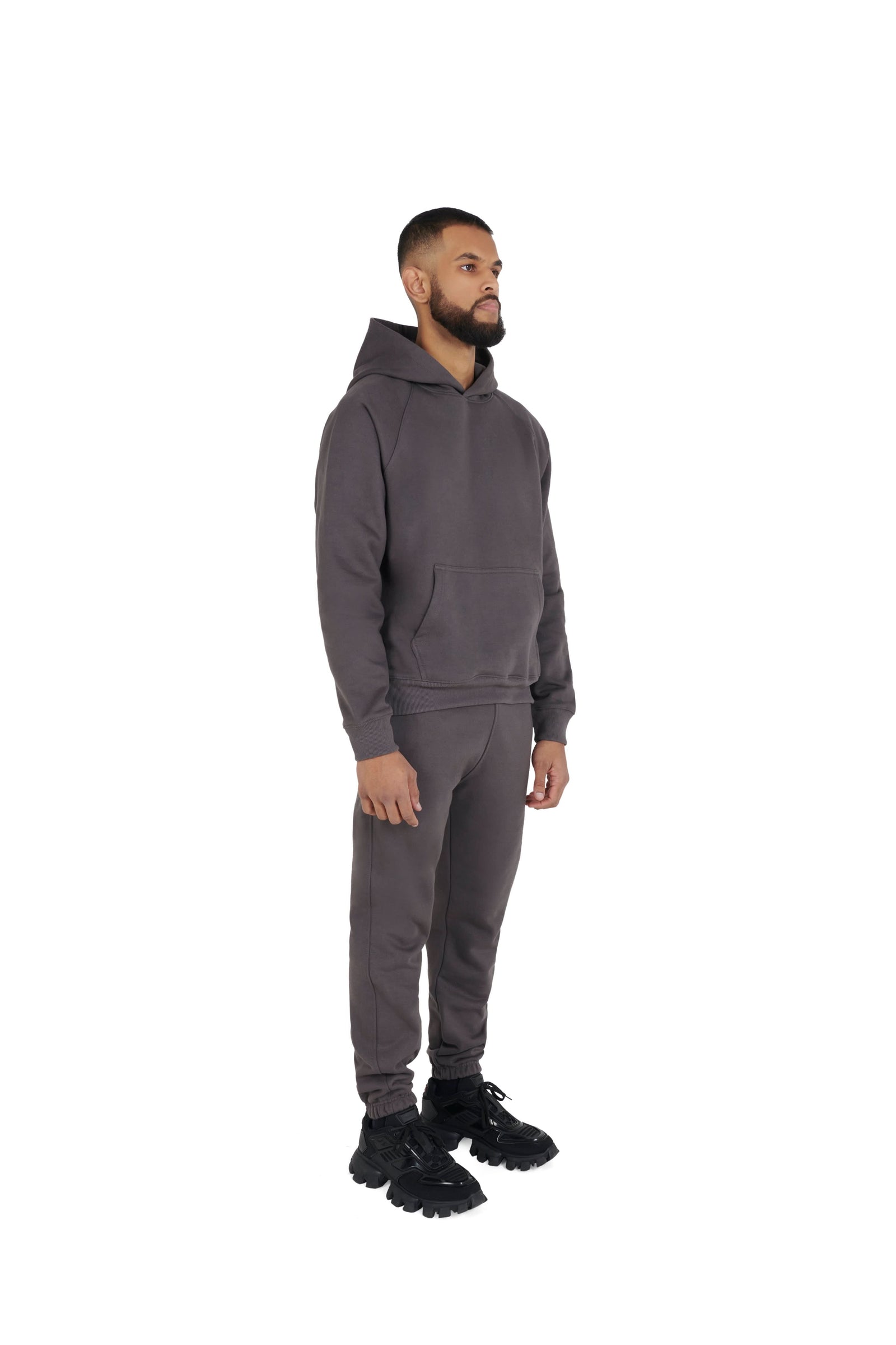charcoal Ultra Luxury Oversized Hoodies