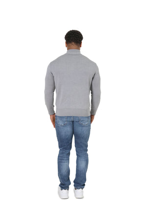 Luxury Silky Wool Knit Quarter Zip