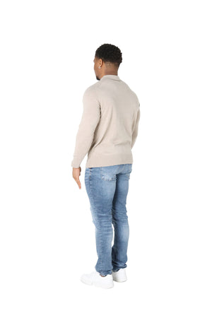 Luxury Silky Wool Knit Long Sleeve Poly Tops