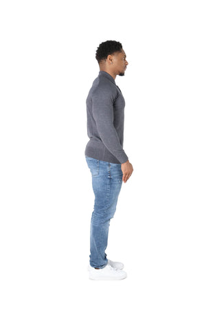 Luxury Silky Wool Knit Long Sleeve Poly Tops