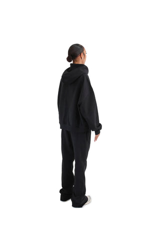 Oversized Flared Joggers 420GSM black