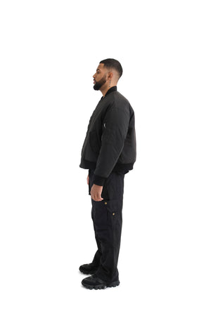 Cropped Bomber Jacket