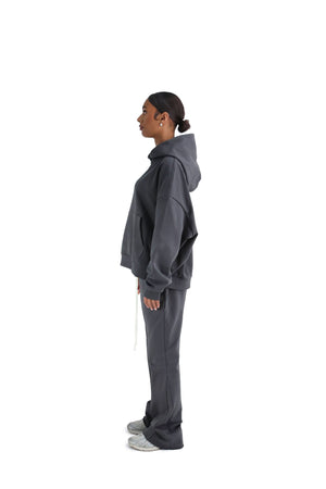 Oversized Flared Joggers 420GSM grey