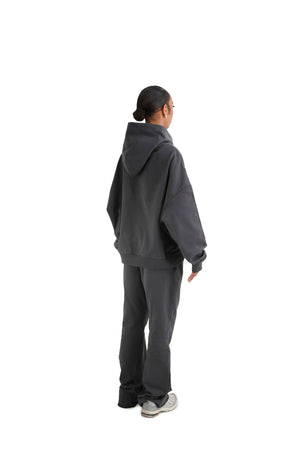 Oversized Flared Joggers 420GSM grey