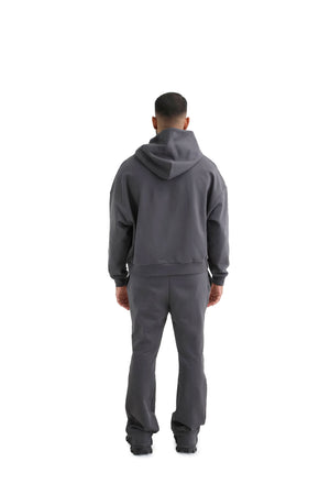 Oversized Flared Joggers 420GSM grey