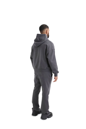 Oversized Flared Joggers 420GSM grey