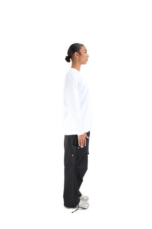 Long Sleeve T-shirts 240GSM white