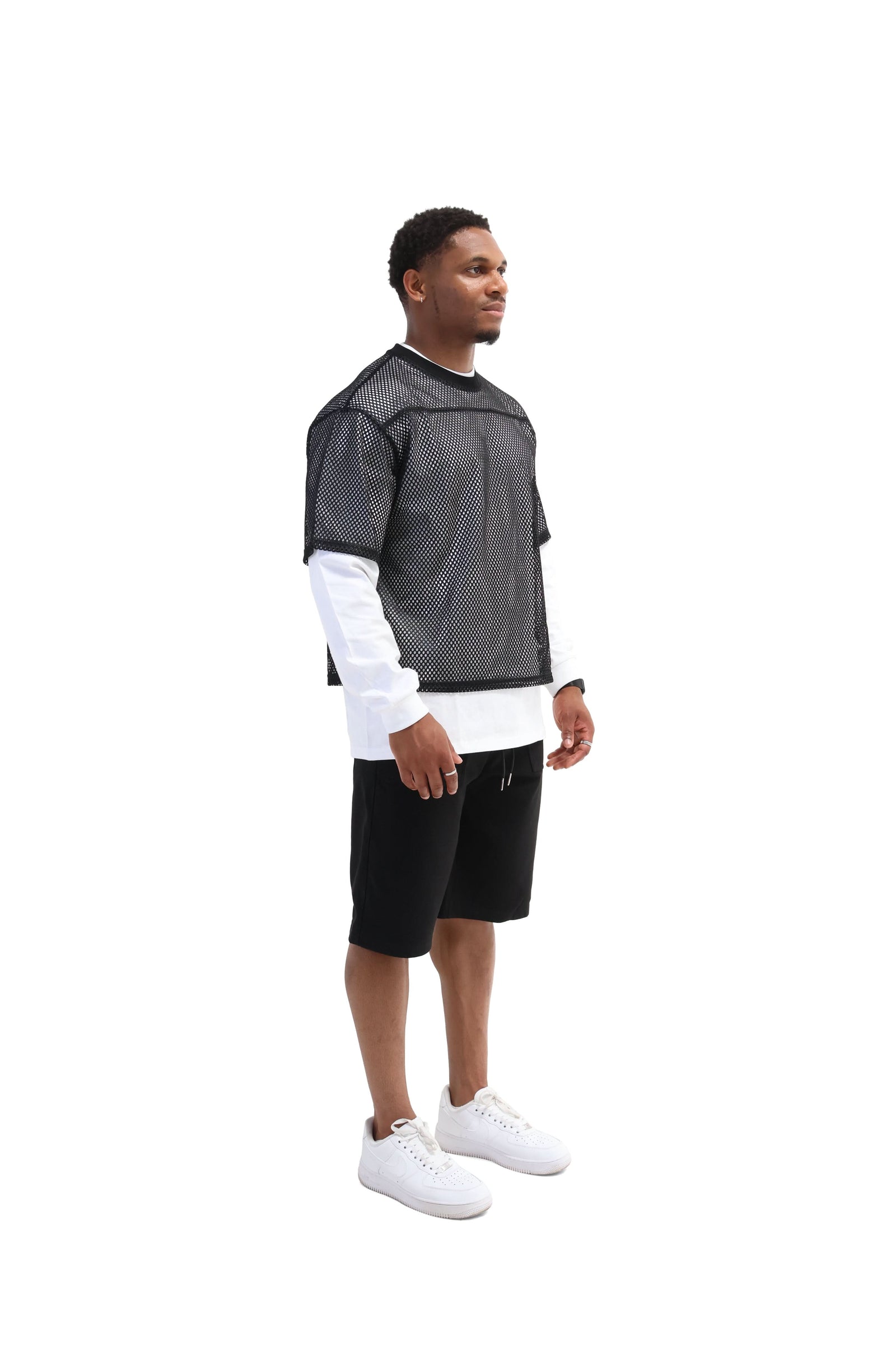 Net Jersey Black 1