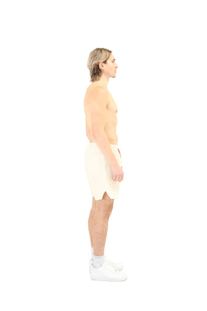 Oversized Swim Shorts cream 8