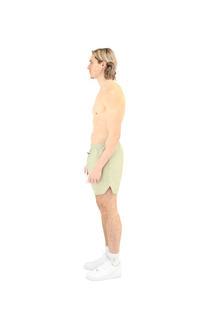 Oversized Swim Shorts khaki 4
