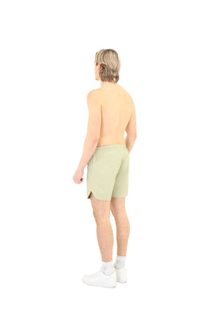 Oversized Swim Shorts khaki 5