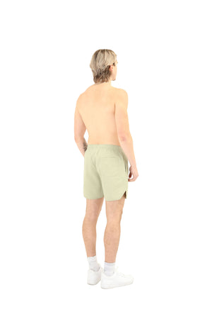 Oversized Swim Shorts khaki 7