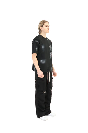 Paint Stroke Oversized T-Shirt 240GSM black 1