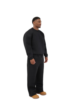 Scuba Oversized Sweater 450gsm black 1