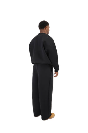 Scuba Oversized Sweater 450gsm black 6