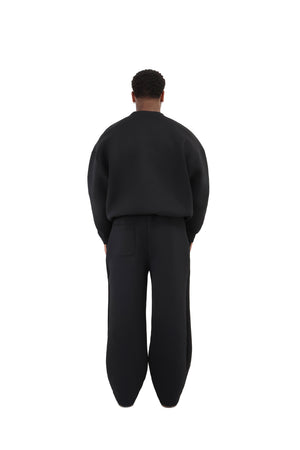 Scuba Oversized Sweater 450gsm black 7