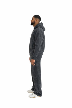 oversized zip hoodies acid wash 
