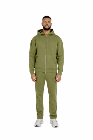 straight leg joggers khaki