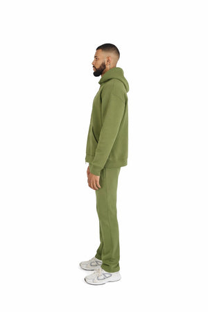 straight leg joggers khaki