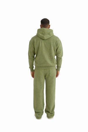 oversized zip hoodies khaki