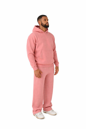 pastel pink oversized hoodie 1